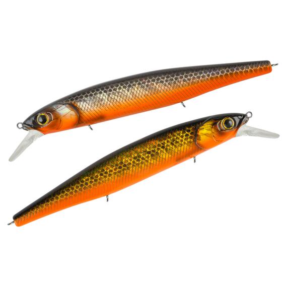 Воблер TsuYoki FLIRT 128SP 264W, Цвет: 264W, Вес воблера (г): 22,7, Длина воблера (мм): 128, Тип воблера: Минноу, Тип плавучести : суспендер, Штрихкод: 4627152679319, Количество крючков: 3, фото 