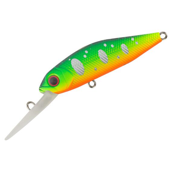 Воблер TsuYoki REBUS 55F 013S, Цвет: 013S, Вес воблера (г): 6, Длина воблера (мм): 295, Тип воблера: Минноу, Тип плавучести : плавающий, Штрихкод: 4627166010115, Количество крючков: 2, фото 