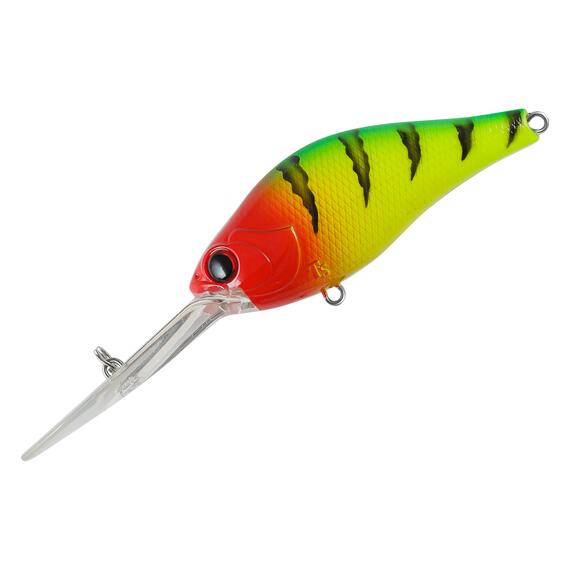 Воблер TsuYoki DROP 75F 640T, Цвет: 640T, Вес воблера (г): 19,5, Длина воблера (мм): 75, Тип воблера: Крэнк, Тип плавучести : плавающий, Штрихкод: 4627152676059, Количество крючков: 2, фото 