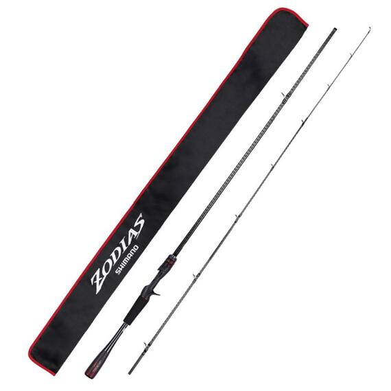 Удилище спиннинговое Shimano Zodias Spinning Solid tip EX-F 2,24m 7'4'' 2,5-11g 2pc, фото , изображение 3