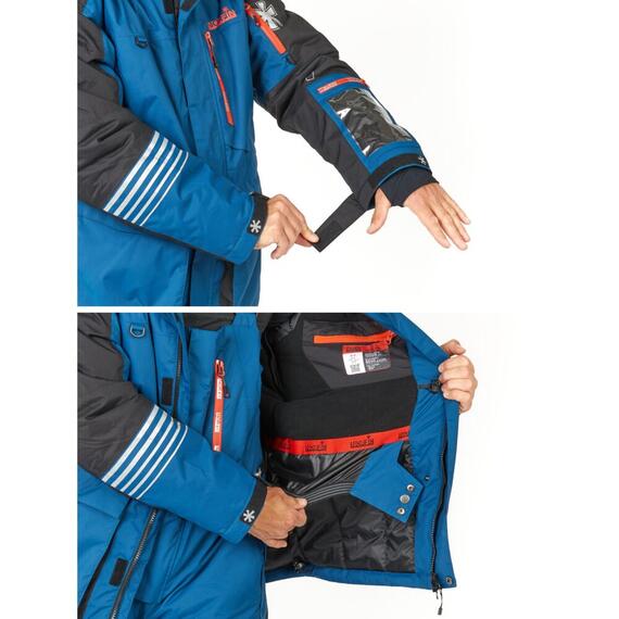 Костюм зимний Norfin Tornado PRO 05 р.XXL, Размер: XXL, Расцветка: синий/чёрный, фото , изображение 4