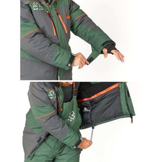 Костюм зимний Norfin DISCOVERY 3 06 р.XXXL, Размер: XXXL, Расцветка: зеленый, фото , изображение 4