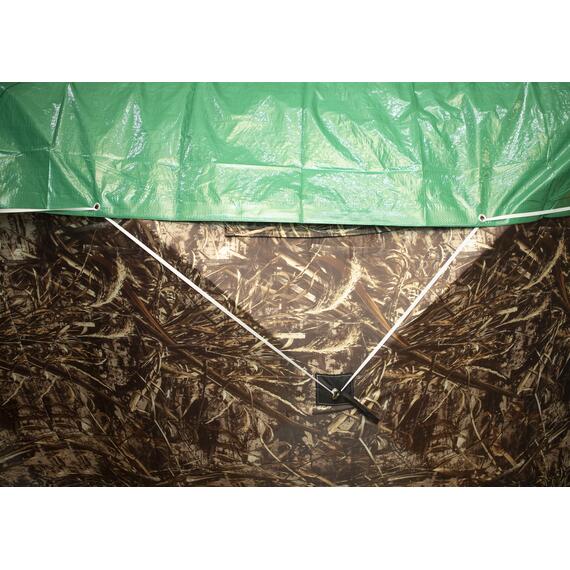 АНТИДОЖДЕВАЯ НАКИДКА для палатки " ДУБЛЬ 3 " (тарпаулин) СТЭК, фото , изображение 3