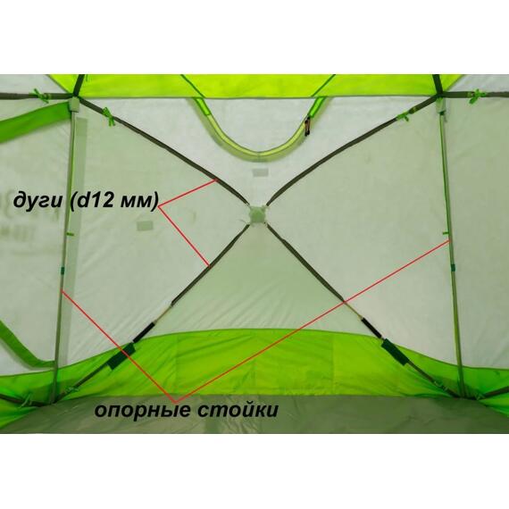 Стойки опорные 166 см для палатки КубоЗонт, комплект 4 шт в чехле, фото , изображение 3