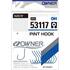 Крючок OWNER Pint Hook blue №4 10шт, Размер: №4, Количество: 10, фото 