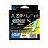 Шнур F-FISHING Azimuth PE X4 150м Fluo Yellow 0,06мм 2,7кг/6lb, Расцветка: Fluo Yellow, Диаметр лески: 0,06 мм, Размотка: 150 м, Разрывная нагрузка*: 2,7 кг, фото 