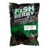 FishBerry Пеллетс карповый (лосось, цв. -темный) 8мм - 1 кг, Вкус: лосось, Вид рыбы: Карп, Диаметр (мм): 8, фото 