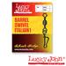Вертлюги c застежкой Lucky John BARREL SWIVEL ITALIAN1 012 10шт., Размер.: 012, фото 