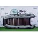Надувная лодка RiverBoats RB 370 Киль (черно-серый), Цвет.: черно-серый, фото 