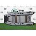 Надувная лодка РИБ RiverBoats RB 400 Встроенный рундук (черно-серый), Цвет.: черно-серый, фото 