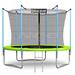 Батут Atlas Sport 183 см (6ft) с внутренней сеткой без лестницы GREEN, Цвет.: зеленый, Диаметр батута: 183 см (6 ft), фото 