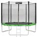 Батут Atlas Sport 252 см (8ft) BASIC с лестницей GREEN, Цвет.: зеленый, Диаметр батута: 252 см (8 ft), фото 