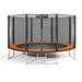 Батут Atlas Sport 404 см (13ft) PRO (усиленные опоры) ORANGE, Цвет.: оранжевый, Диаметр батута: 404 см (13 ft), фото 